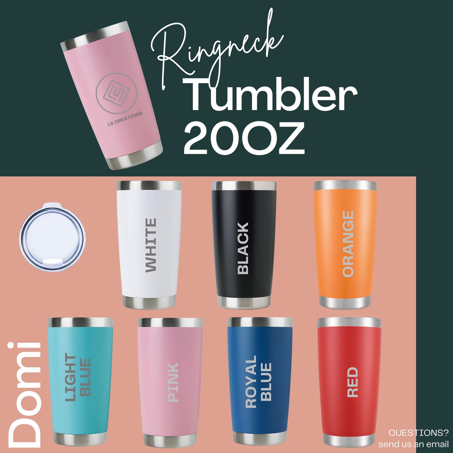 Termo personalizado de acero inoxidable
