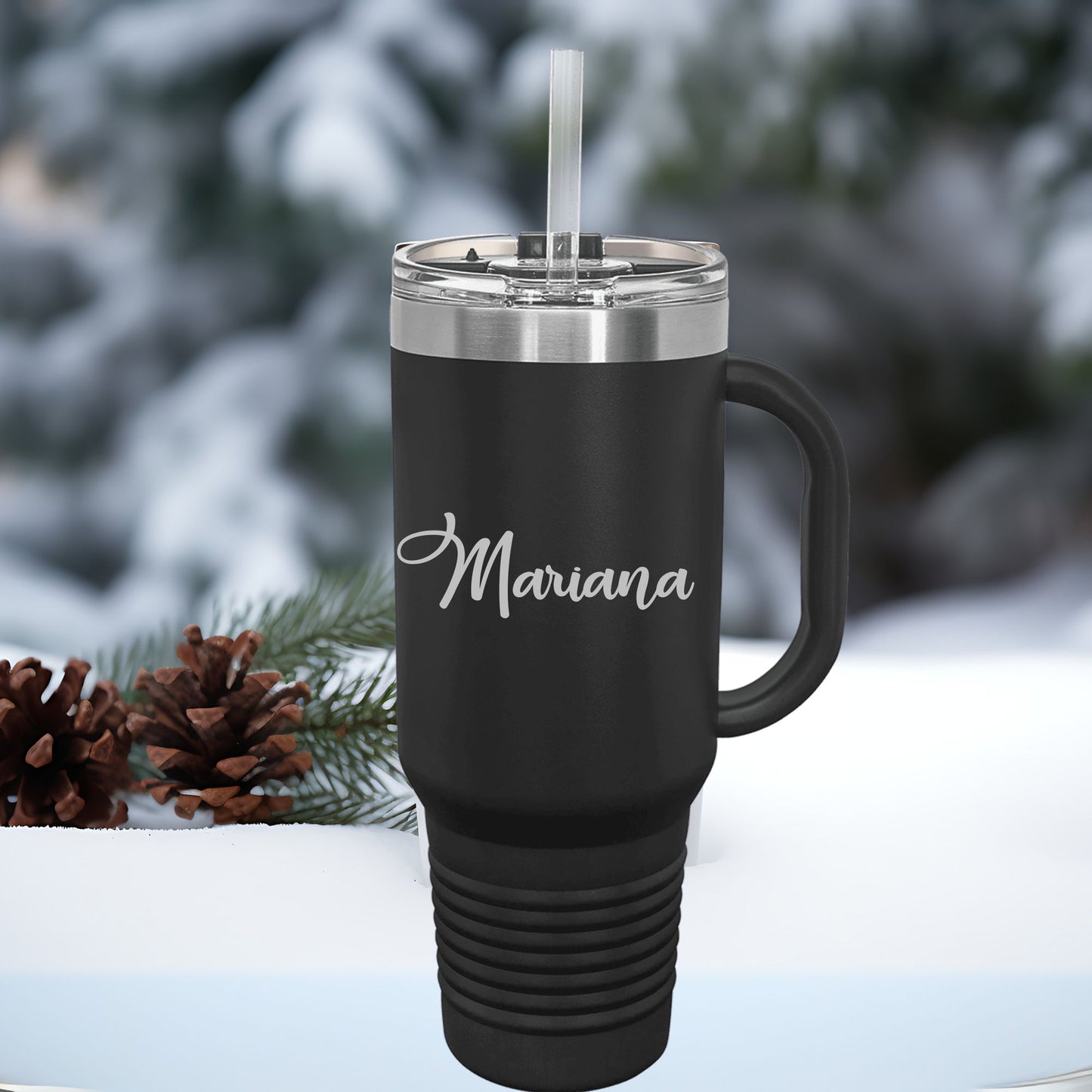 40 oz Engraved Travel Mug