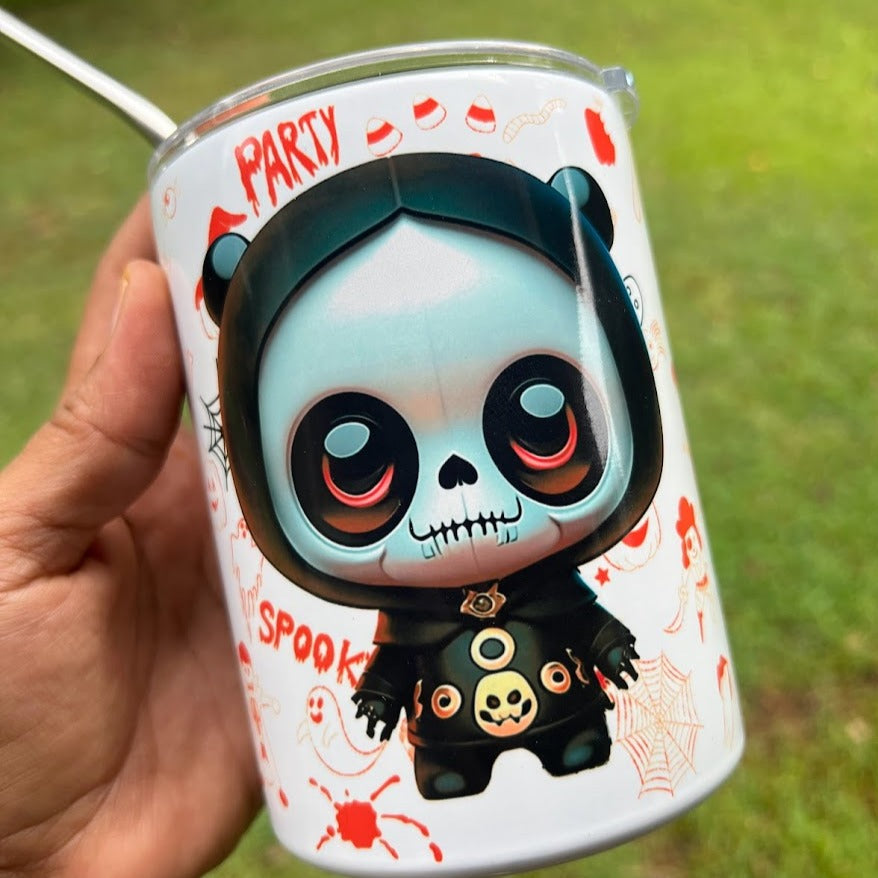 Cute Skull halloween Mini tumbler