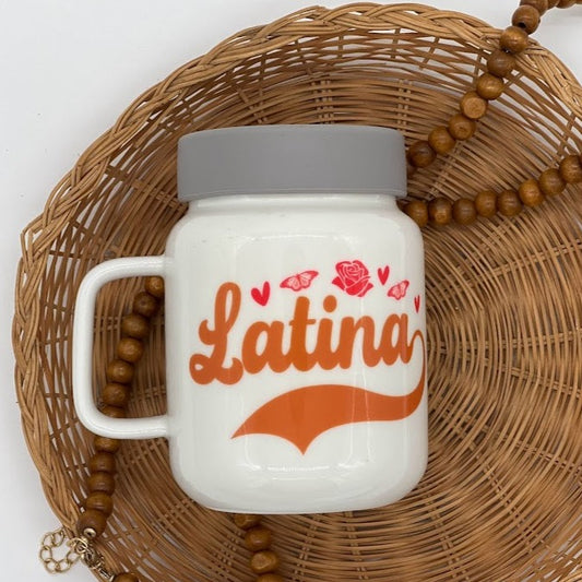 Latina Ceramic Mason Jar