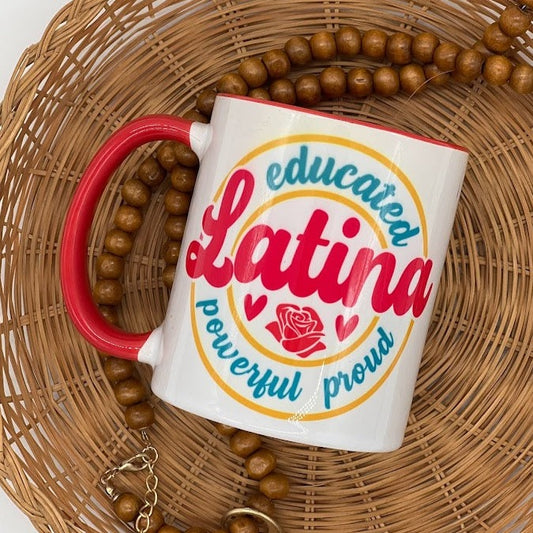 Educated latina Coffee Mug 11 oz