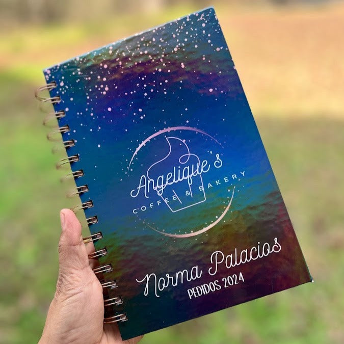 Business Orders printed notebook