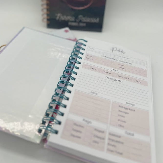 Business Orders printed notebook
