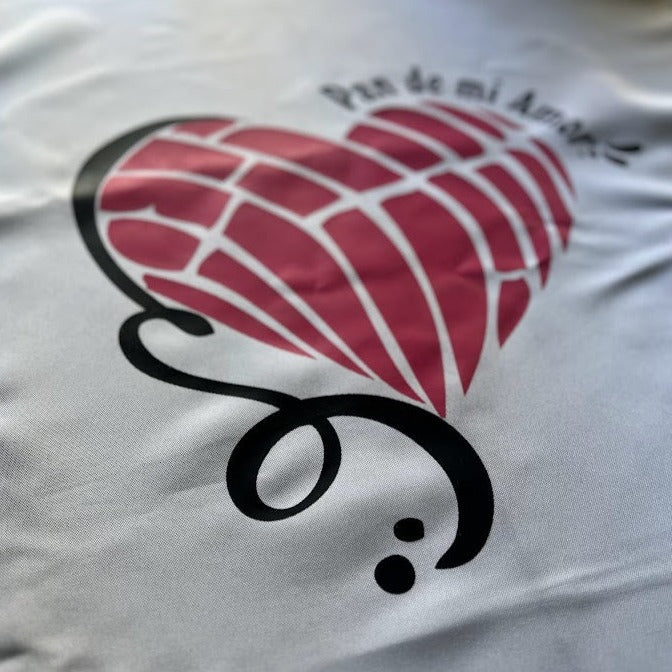 Table runner Logo+QR
