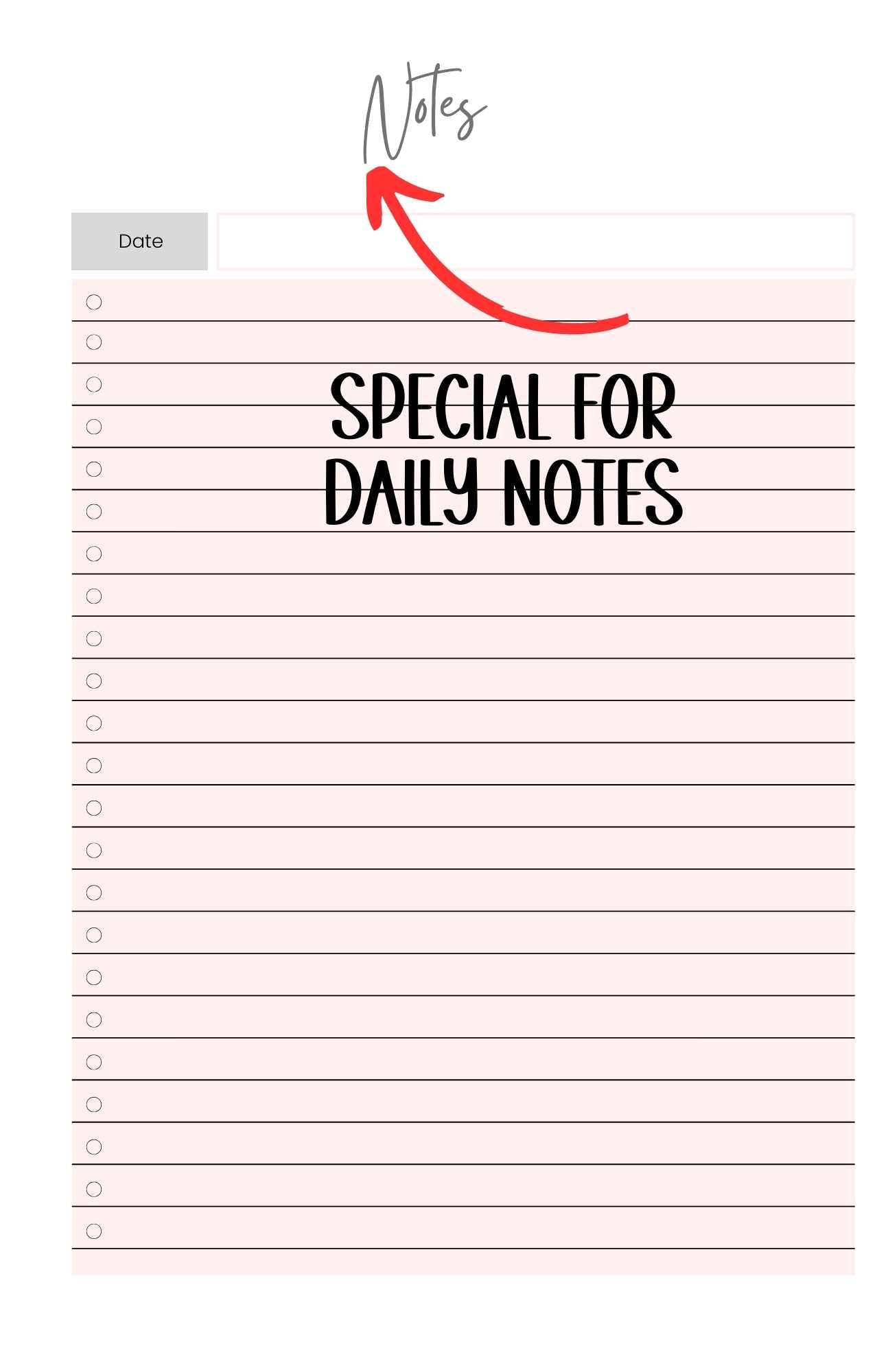 Business Orders printed notebook