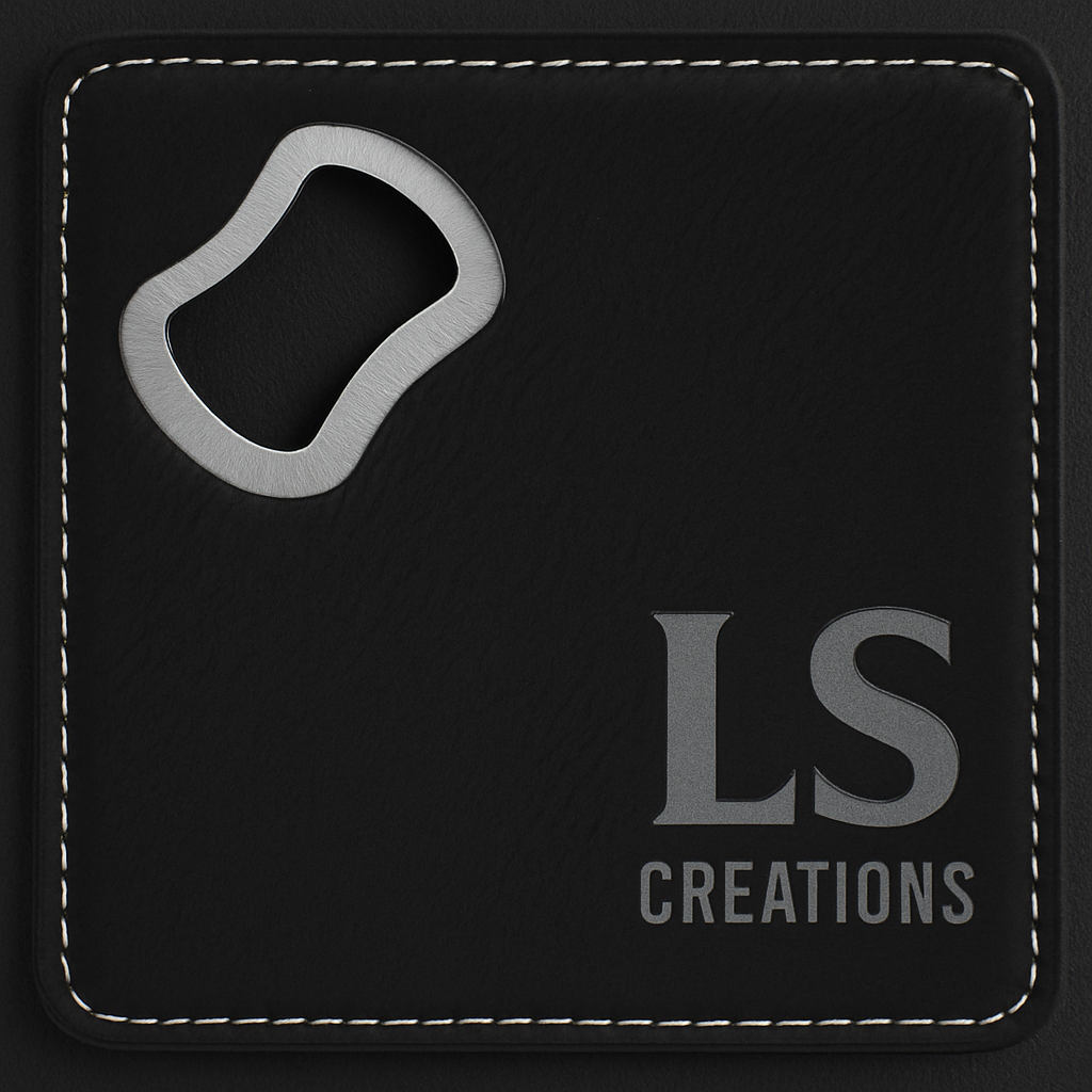 Bottle Opener Coaster Set
