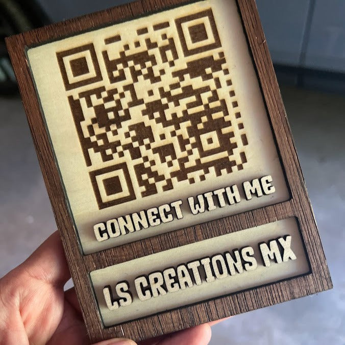 QR Code Social Media Sign