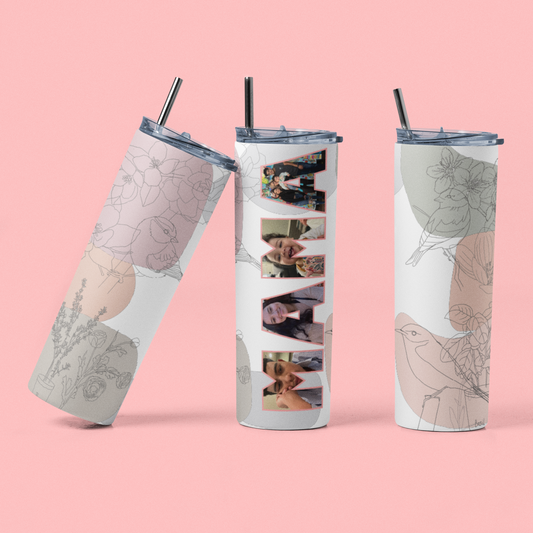 Mother's day with pictures 20 oz tumbler