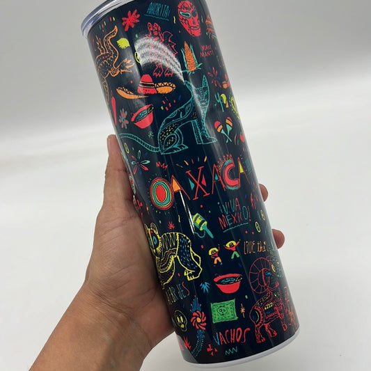 Mexico alebrijes Skinny tumbler 20oz