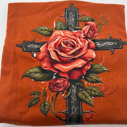 Cross Roses T Shirt