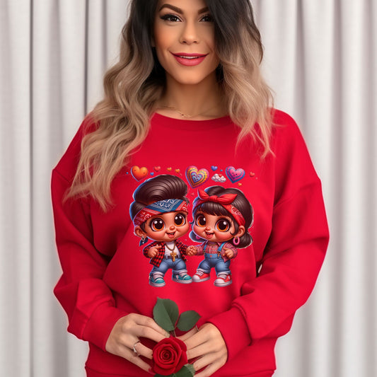 Baby Valentine's cholos Sweatshirt