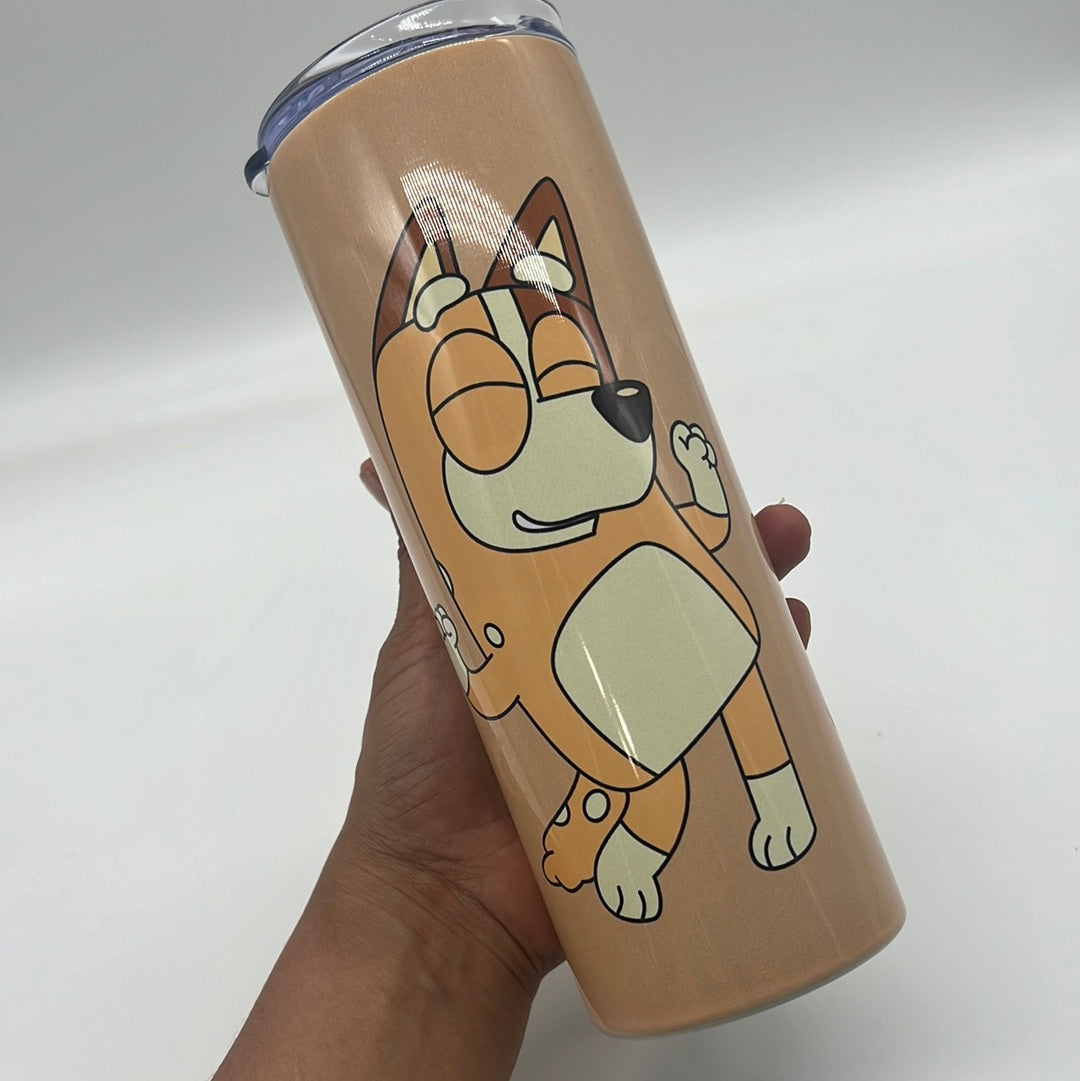 Bluey Mom tumbler 20 oz