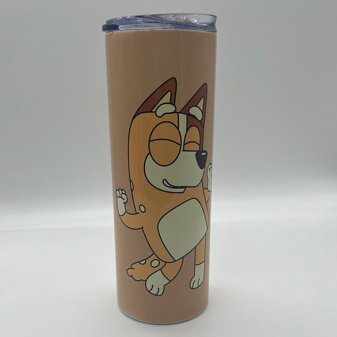 Bluey Mom tumbler 20 oz