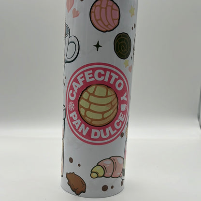 Cafecito & Pan dulce Skinny Tumbler 20oz