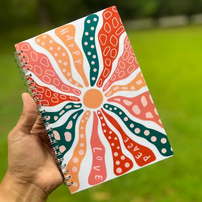 Cuaderno Feliz Amor Paz