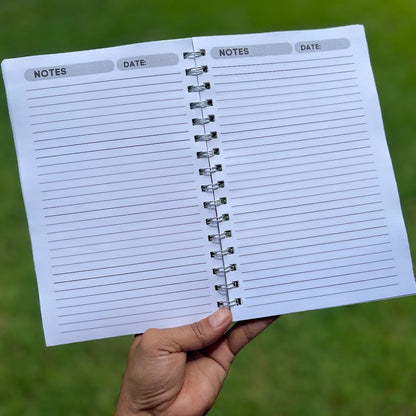 Cuaderno del corazón de San Valentín