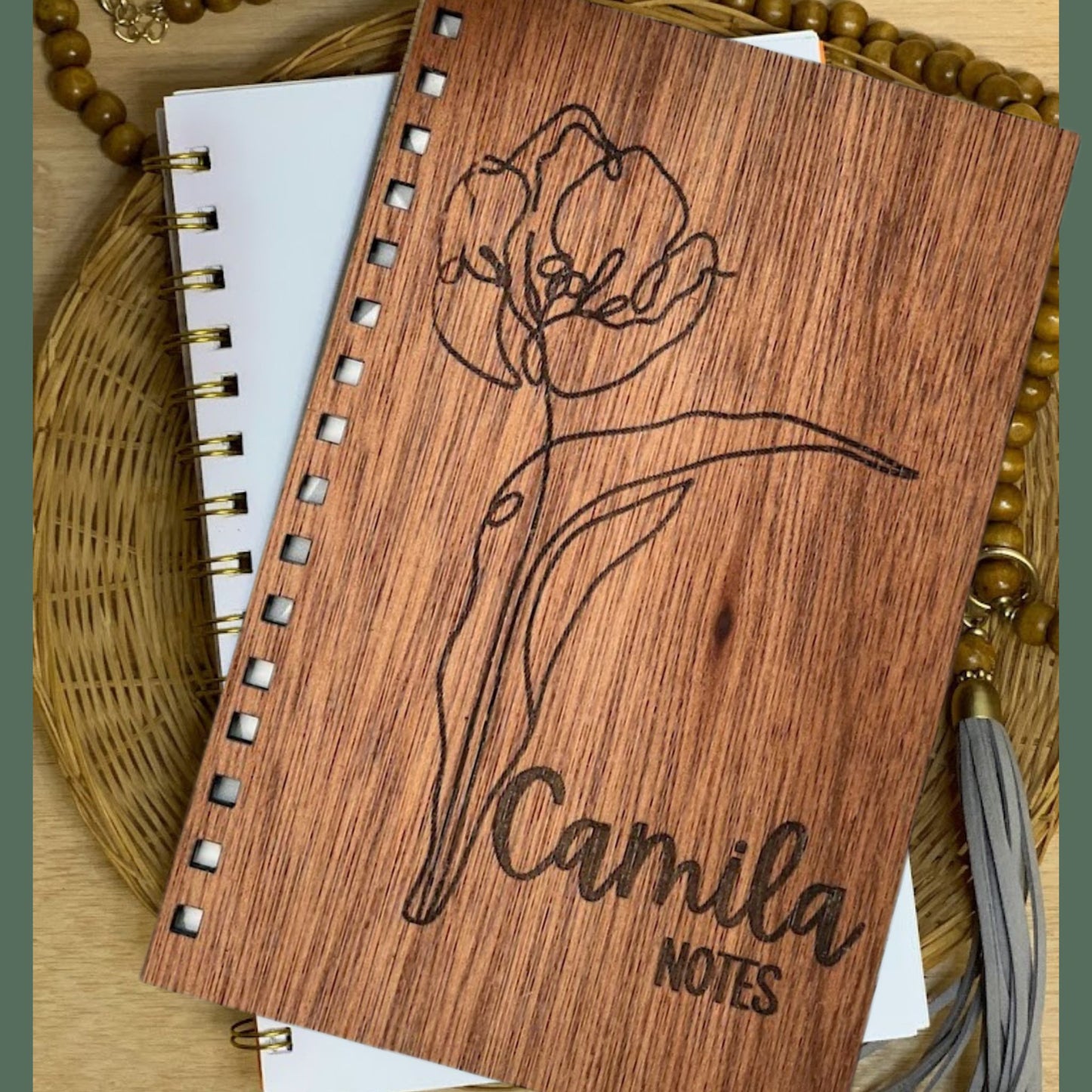 Cuaderno de tulipanes