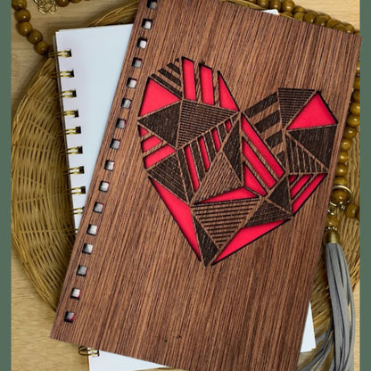 Cuaderno del corazón de San Valentín