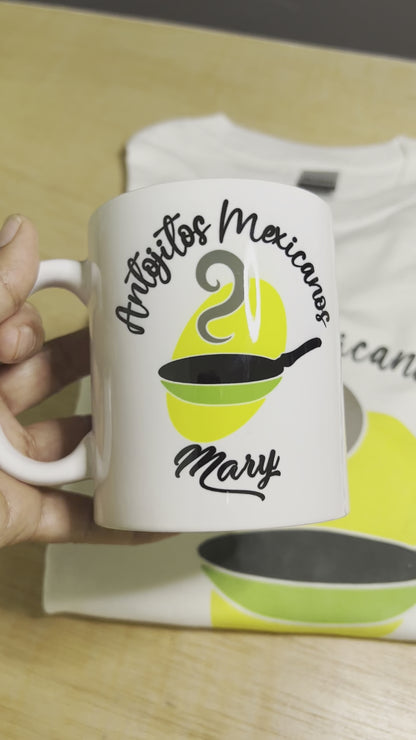 Taza personalizada para negocios