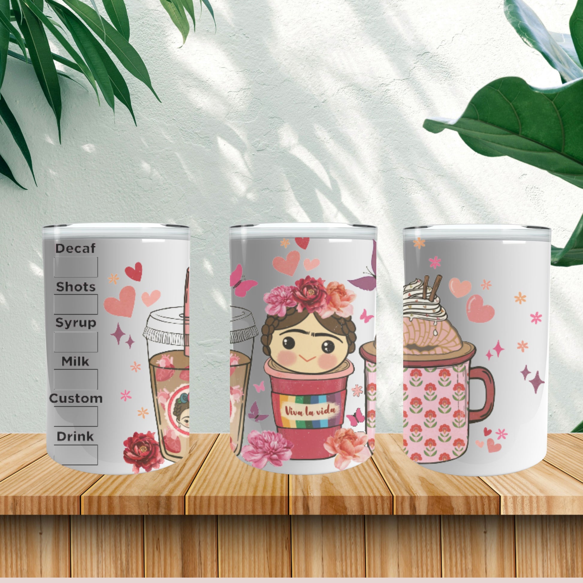 Cafecito & Bunny Coffee Mini tumbler