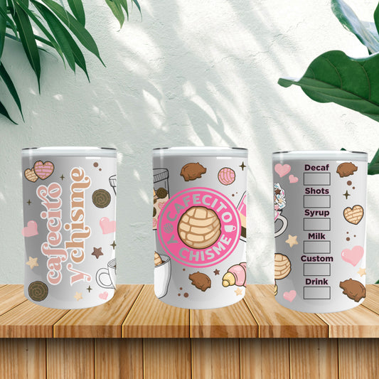 Mini tumbler Cafecito & Chisme