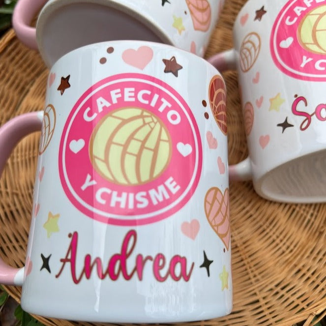 Cafecito & Chisme Coffee mug – LS CREATIONS